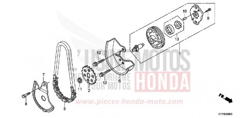 POMPE A HUILE SH125A de 2010